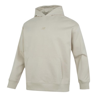 New Balance/NB正品运动男子印花休闲连帽卫衣套头衫AMT41325-TWF