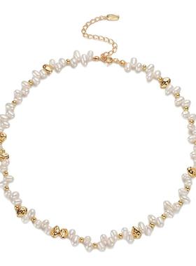 Dare买手店 ikico 繁花珍珠项链珍珠复古气质原创饰品通勤小众女