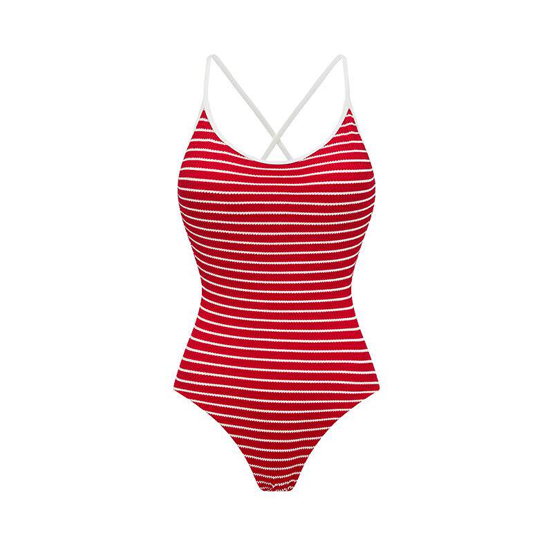 Yukari swim旗舰店 2026新款高级感女款露背吊带度假连体性感泳衣