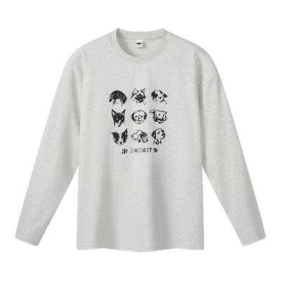 714street小动物印花长袖