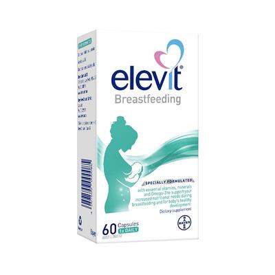 澳版 Elevit爱乐维哺乳期专用维生素黄金素丰富母乳含叶黄素DHA60