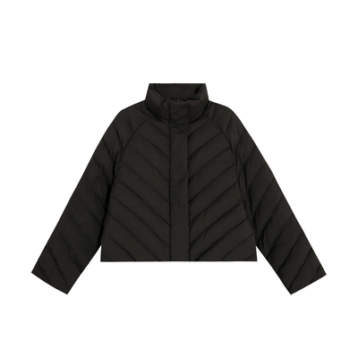 冬季新款立领宽松保暖气质羽绒服