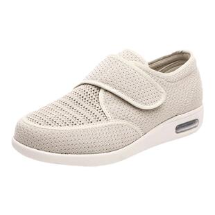 全开口日本脚肿鞋老人肥鞋宽脚宽松受伤可调节拇指外翻糖尿病足鞋