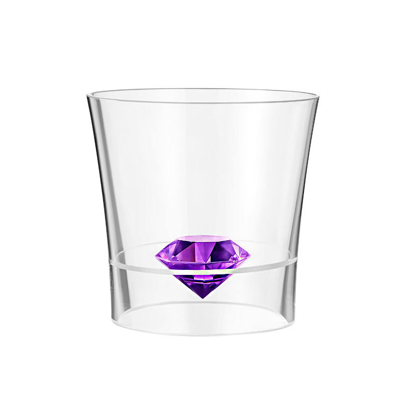 原创设计师水晶钻石威士忌酒杯