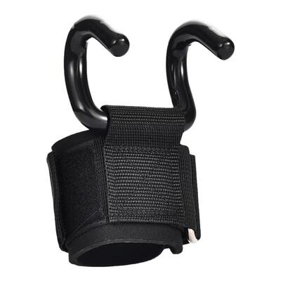 引体向上助力钩吊单杠防脱手健身护腕握力钩手套辅助带硬拉吊腰椎