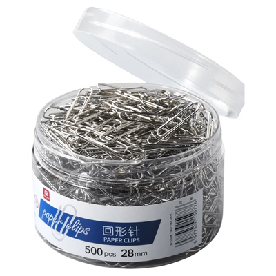 【桶装回形针】办公用品别针曲