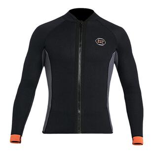 新款3MM加厚保暖分体潜水服男浮潜冲浪防寒防水母冬泳衣裤女大码