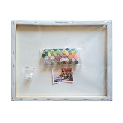 手绘填色数字油画千款任选风景图