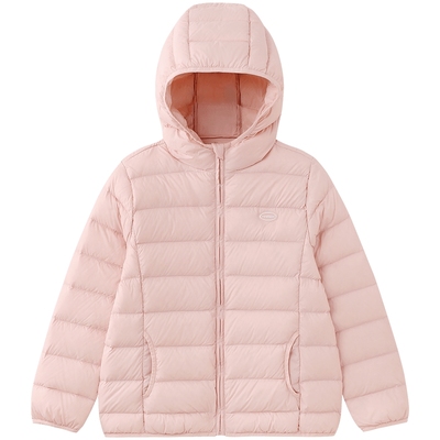 英氏羽绒服连帽女童冬季保暖