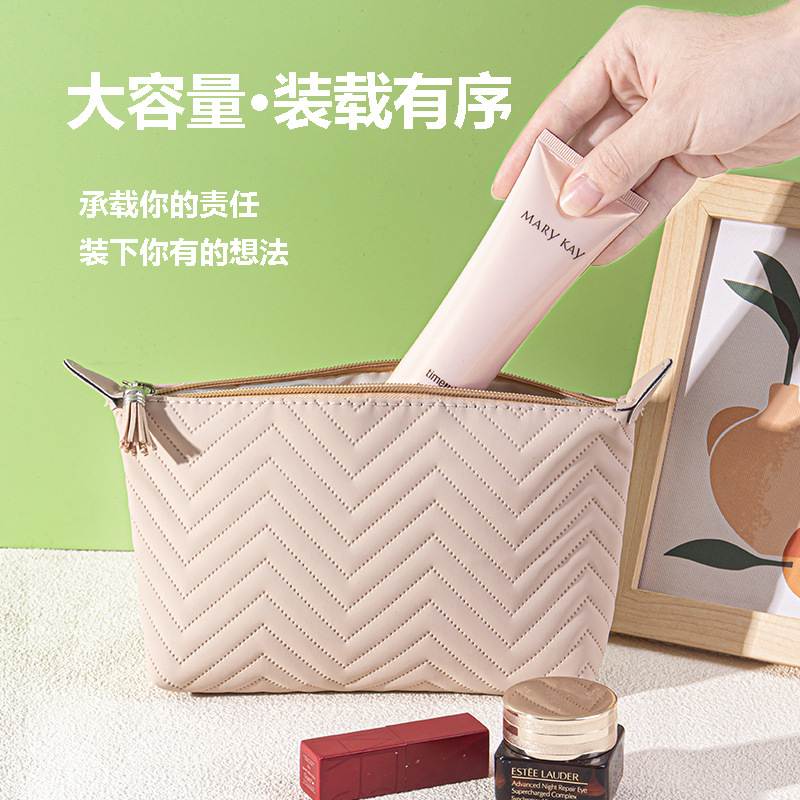 新品 饺形化妆包便携式小号水饺收纳包元宝型防水洗漱包整理袋女