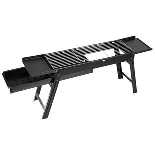 烧烤炉子家用不锈钢烧烤架子户外烤肉炉炭烤便携式庭院露营野炊架