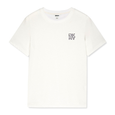 短袖T恤女纯棉圆领白色