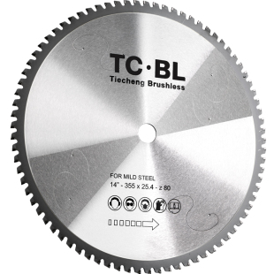 TCBL铁成冷切锯片钢筋10寸片冷锯切割片切铁G系列切片金属冷切片