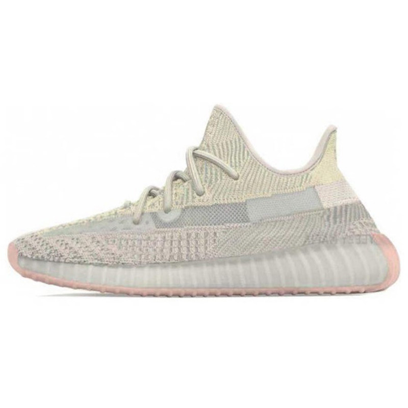 #三叶草 Adidas Originals Yeezy Boost 350 V2 粉色 FW3042
