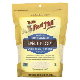鲍勃红磨坊,斯佩尔特小麦粉,全谷物,22 盎司(624 克)