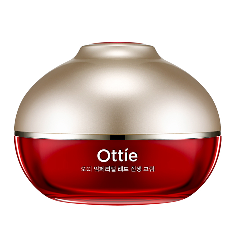 Ottie傲碟红参霜修护淡化细纹保湿滋润精华面霜紧致亮肤蜗牛霜