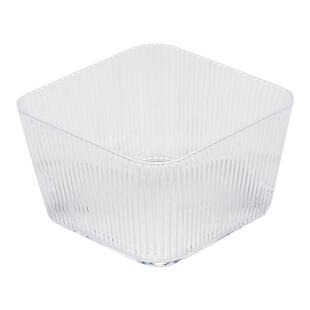 酒吧ktv水果盘商用亚克力茶点茶几零食干果糖小吃碟点心坚果分格