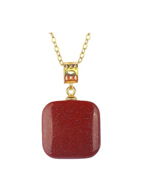 石方界紫金砂鸿运小方糖吊坠