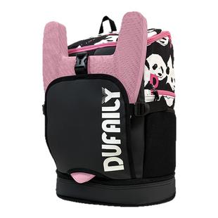 朵梵林儿童游泳包大容量干湿分离带鞋仓专业游泳训练双肩包收纳包