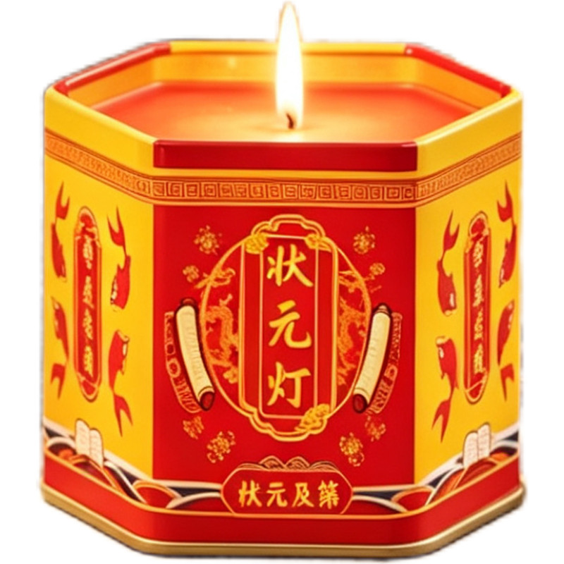 金点旺状元酥油蜡烛防风无烟