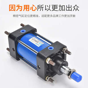 IQG大推力重型全铁QGA63耐高温气缸QGB80x100x125x160x200x250QGZ