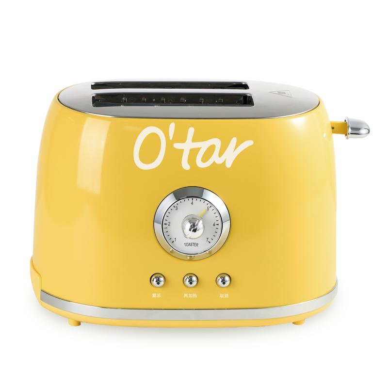 O'tar 欧塔多士炉家用烤面包机加宽烤槽早餐机小型全自动烤吐司机