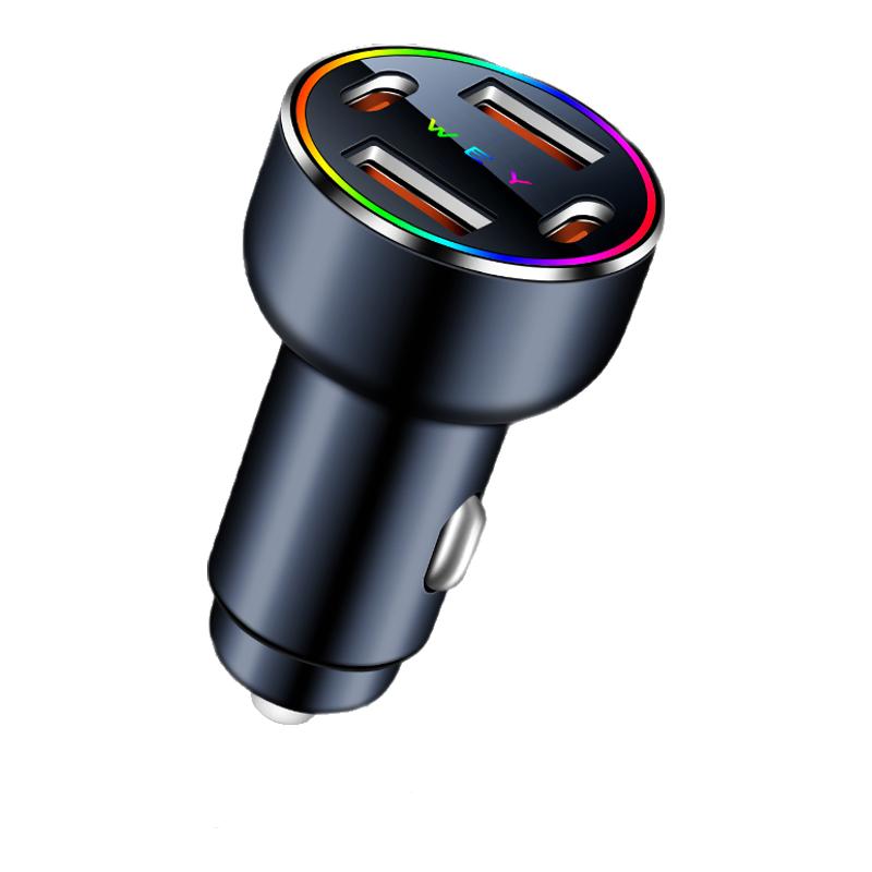 魏派wey车载充电器快充vv5 vv6 vv7 p8 坦克300usb点烟器转换插头