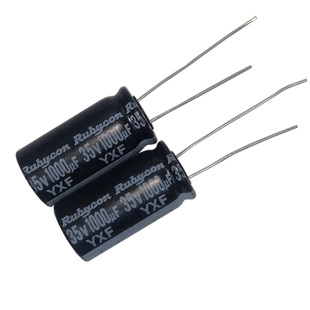 35V1000uf红宝石YXF高频低阻主板直流滤波铝电解电容器105度13*25