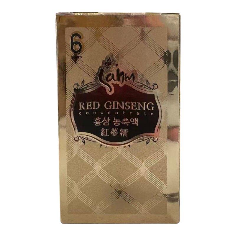 加拿大Sahm西洋参红参浓缩精华膏100g红参精力体力脑力