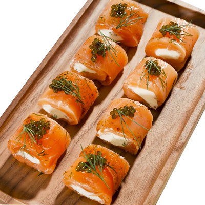 Confee腌制烟熏三文鱼切片即食