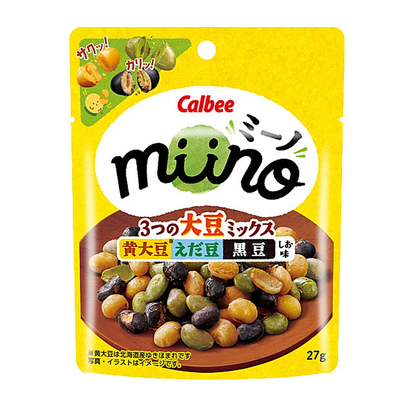 日本进口Calbee卡乐比蚕豆毛豆黑豆大豆淡盐味酥脆休闲解馋零食