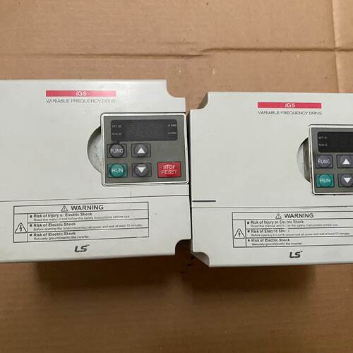 咨询后拍LG/LS变频器 SV022IG5-4 2.2KW 380V