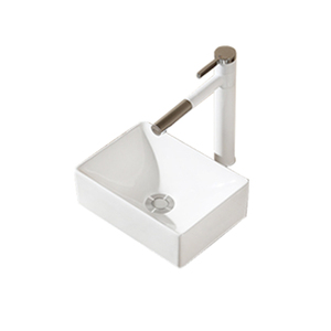 春树小尺寸台上盆洗手盆小号小型阳台面盆陶瓷小户型洗脸盆迷你