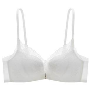 伊维斯无钢圈文胸10810841性感蕾丝新款聚拢内衣无痕美背防下垂夏