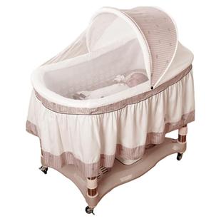 婴儿摇篮床宝宝电动摇篮新生儿哄娃神器小孩安抚摇床可移动婴儿床