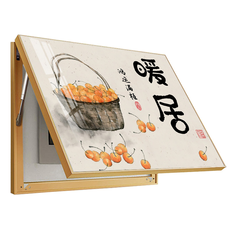 电表箱装饰画免打孔挂画