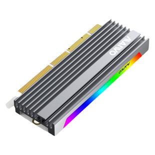 麦沃nvme外接移动硬盘转接卡PCIE X16固态m.2-ssd满速M-KeyKT058