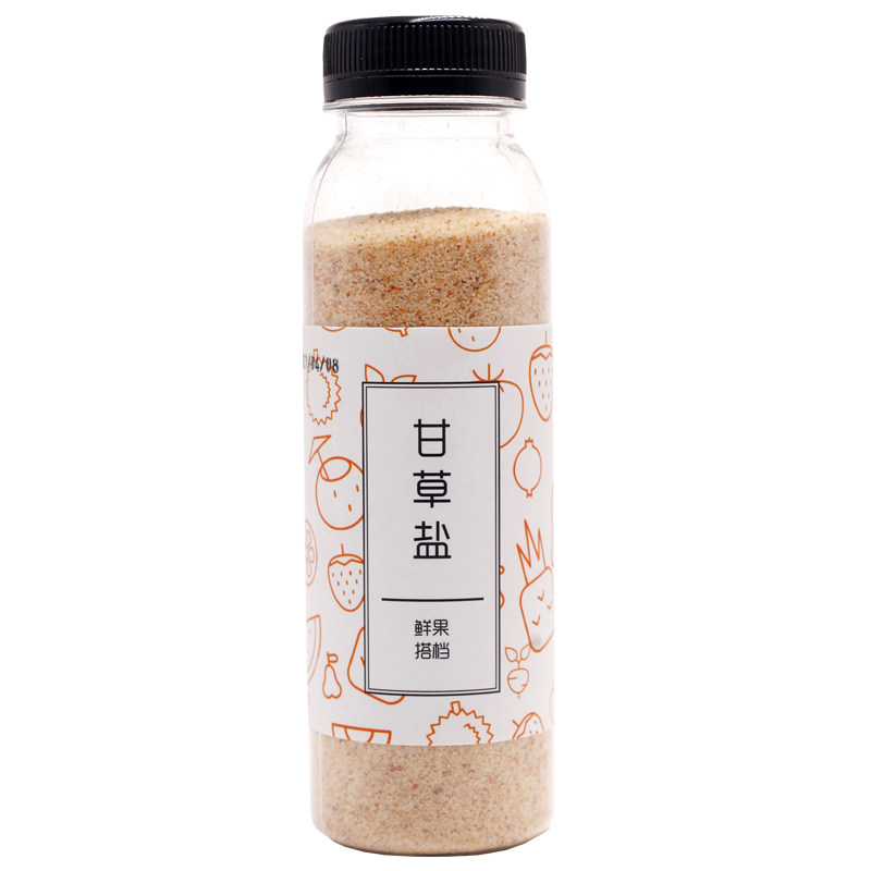 广西钦州特产甘草盐手工水果盐辣椒盐粉甘草辣椒盐酸梅粉酸野调料