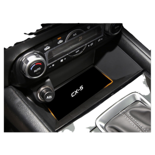 适用马自达CX5水杯垫汽车装饰用品改装24款CX-5内饰中控台门槽垫