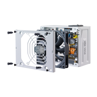 酷冷至尊 SFX V850/V750金牌全模组ATX3.1迷你小电源白色静音电源