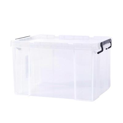 享乐居高透明直角收纳箱