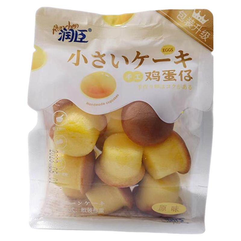 润臣鸡蛋仔一口面包点心儿童