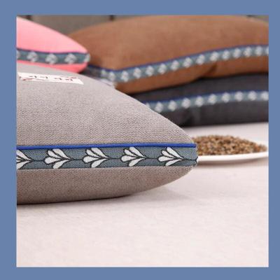 纯荞麦壳枕头护颈椎助睡眠学生宿舍硬枕芯荞麦皮单个一对装整头男