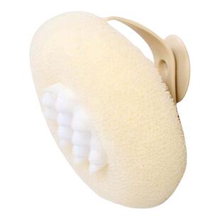 洁丽雅吸盘洗澡沐浴球浴花球女士专用大号不散起泡泡搓澡按摩神器