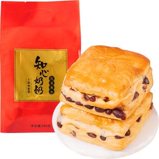 红豆面包无糖精糖尿人糖人糖尿饼病人糖友控专用早餐零食品旗舰店