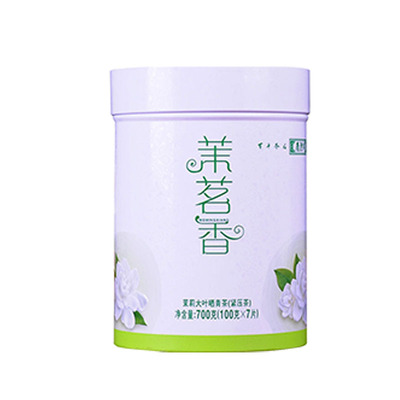 七彩云南普洱茶生茶茉莉普洱生茶散茶茉茗香生普洱茶罐装700g