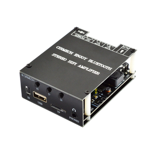 HIFI蓝牙5.1数字大功率TPA3116D2立体声2.0双声道TF优盘AUX功放板