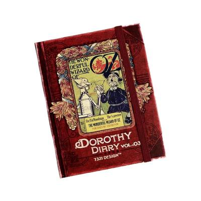 韩国7321复古童话万年手账本硬面