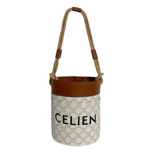 凯旋门包包女2025冬季新款老花水桶包大容量腋下包爆款单肩斜挎包