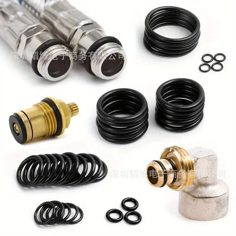 419PCS盒装O型橡胶圈汽车空调压缩机胶圈O型圈密封圈盒装丁晴胶圈